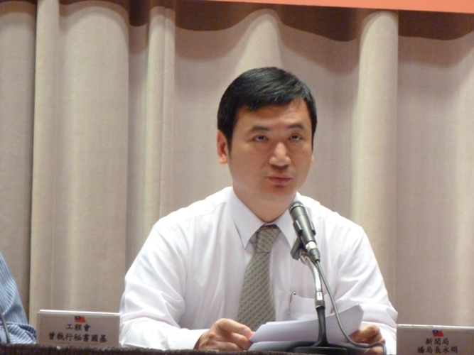 前新聞局長楊永明宣布將參選大安區立委。   圖：新頭殼資料照片