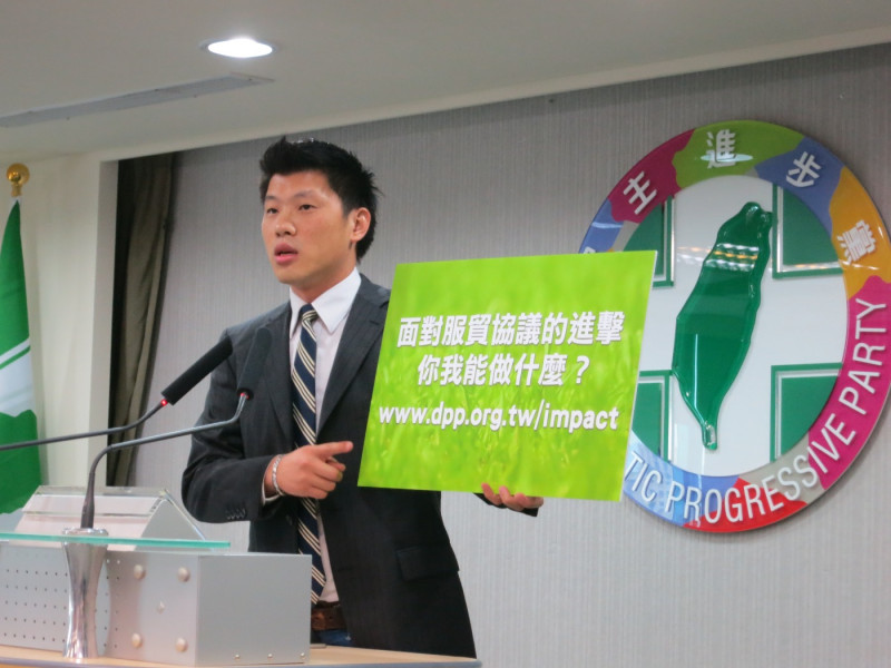 民進黨台北市議員王閔生曾擔任民進黨發言人，被視為新起之秀。圖：新頭殼資料照片   