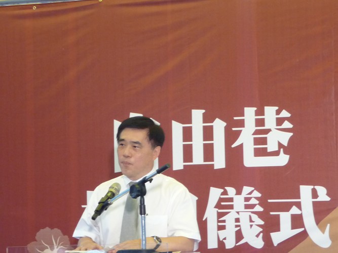 台北市長郝龍斌22日接受廣播節目專訪時表示，支持扁保外就醫，絕對沒有想要為2016總統大選鋪路，而是認為不跨出這個撫平社會傷痕的鴻溝，身為台北市長也有怠職守。圖片來源：新頭殼資料照片   