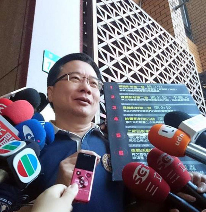 國民黨立委蔡正元今(13)日對台北市長柯文哲表示，「囂張沒落魄久」。圖：新頭殼資料照片。   