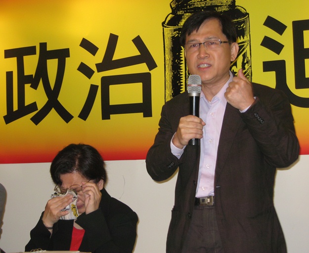 前交通部長郭瑤琪夫婿彭光輝說，他們家不會貪瀆這些錢。圖片：林朝億/攝。   
