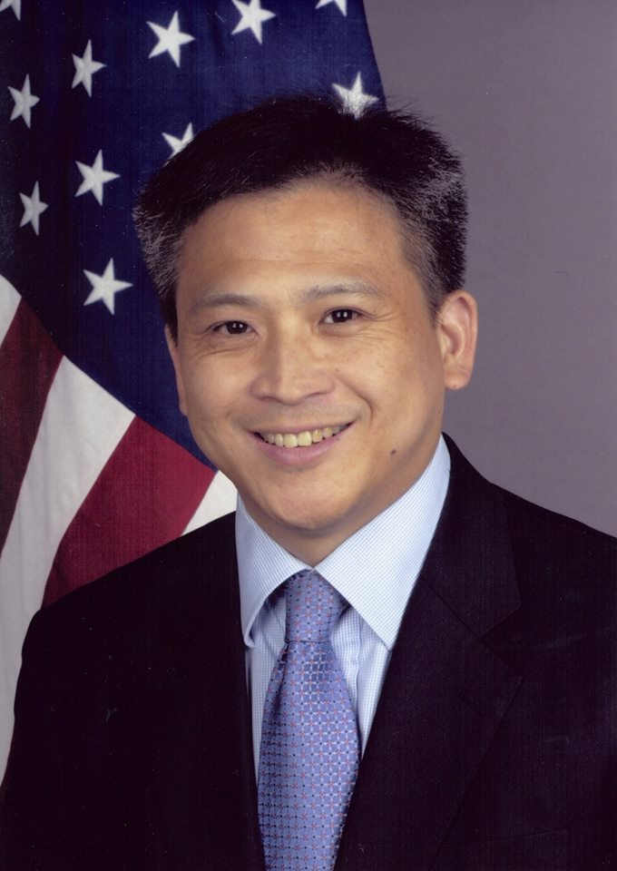 美國6日(美東時間)宣布將由國務院前副助卿梅健華（Kin W. Moy）出任AIT台北辦事處新任處長。圖：美國在台協會臉書官方網頁   
