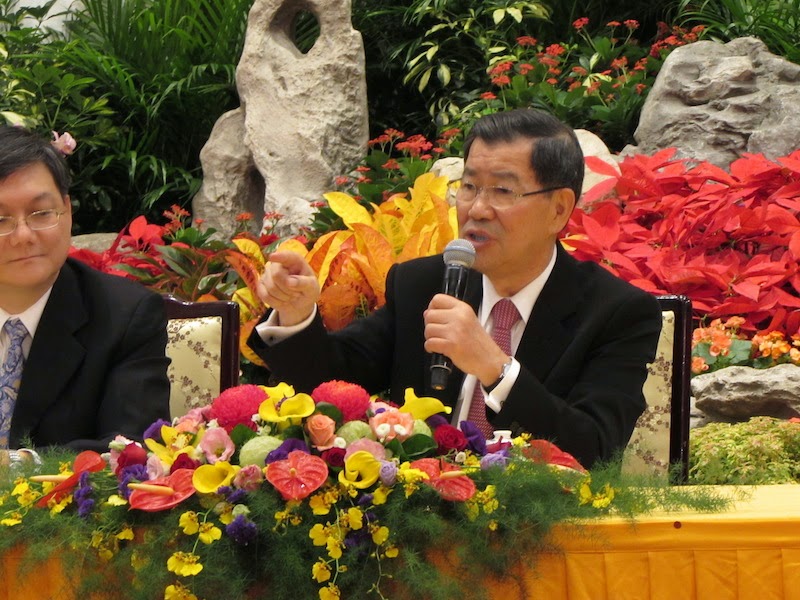 總統府28日表示，將由前副總統蕭萬長擔任我國APEC領袖代表。圖：新頭殼資料照片   
