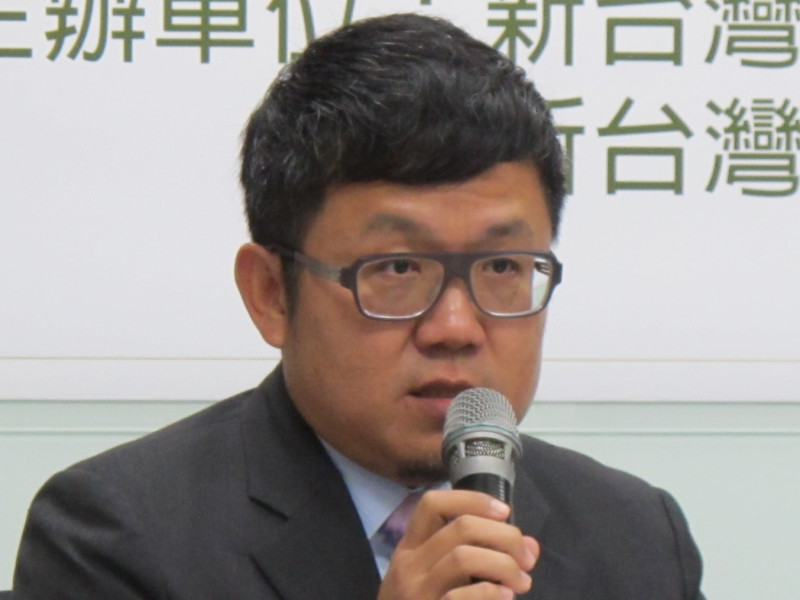 新台灣國策智庫執行長劉世忠30日表示，太陽花學運對於民進黨的影響相當複雜。圖：林朝億/攝   