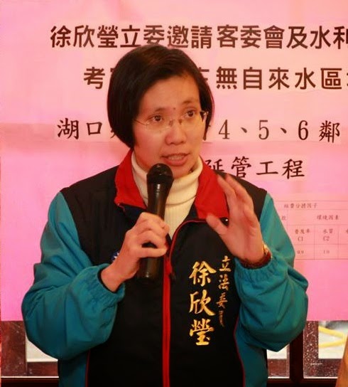 民國黨主席徐欣瑩23日上午宣布，民國黨將在總統大選「推出自己候選人」，但人選暫不公布，也不會是她。圖：新頭殼資料照片   