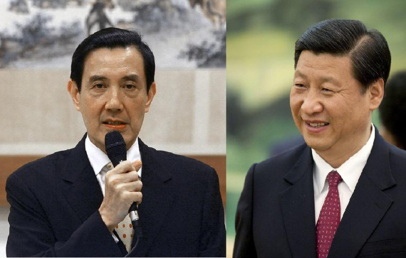 1項最新民調顯示，43.2%民眾贊成總統馬英九在2016年卸任前，與中共國家主席習近平會談兩岸關係。圖片來源：達志影像/路透社。新頭殼合成。   