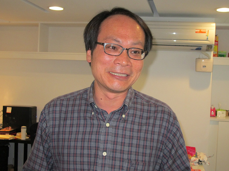 時代力量建黨工程隊副總隊長林峯正16日表示，時代力量一定會在兩大黨總統候選人裡選擇推薦一位。圖：林朝億/攝&nbsp;&nbsp;&nbsp;