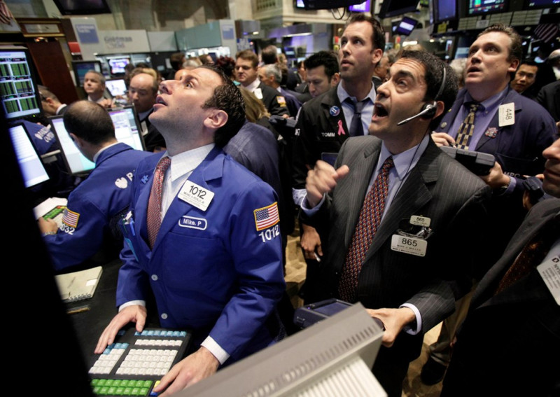 歐美股市終止跌勢，期待企業財報周的到來。圖片來源：達志影像/美聯社   