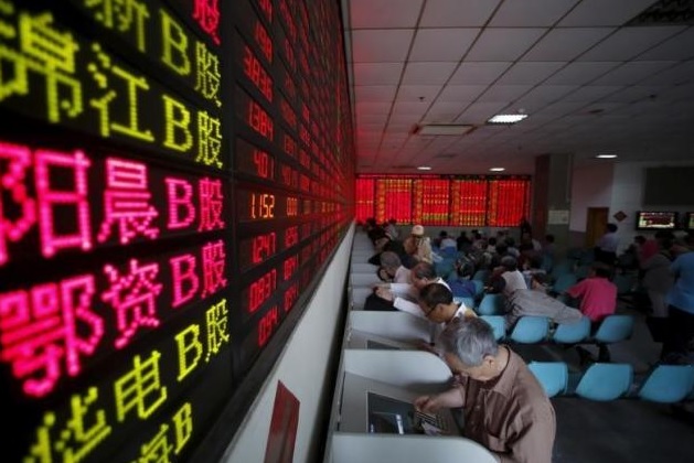 中國7月份的股災期間創下6年以來最大跌幅。圖片來源：達志影像/路透社   