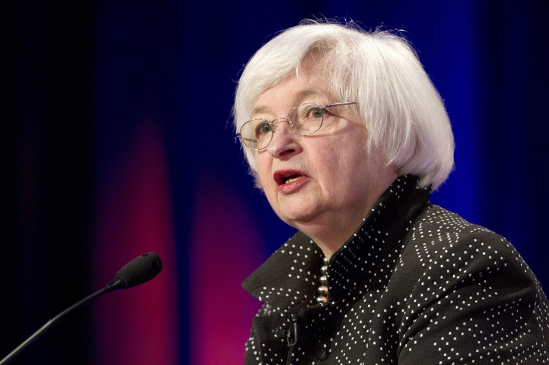 美國聯邦準備理事會（Fed）21日宣布，維持利率不變。主席葉倫（圖）也投票支持不升息的決定。   圖：達志影像/美聯社資料照片