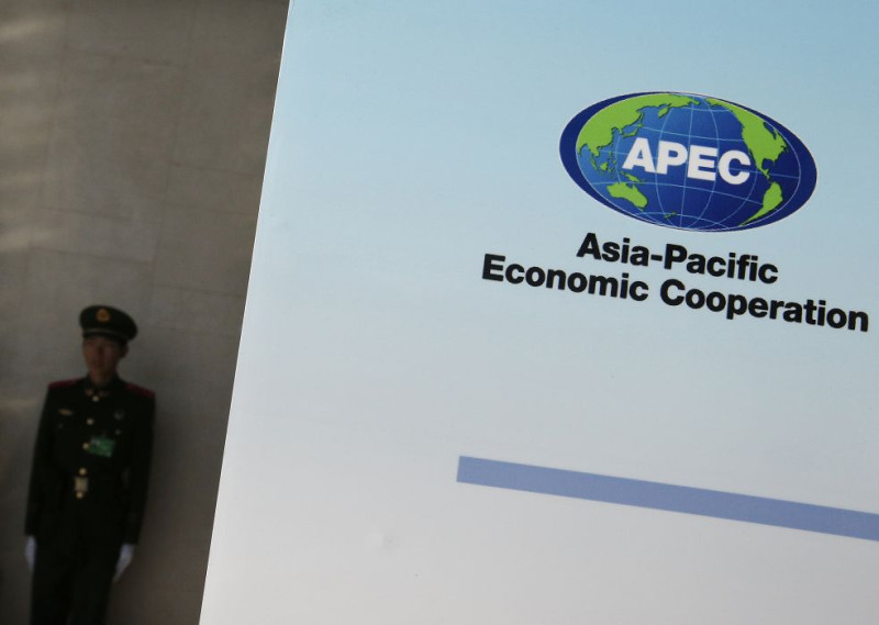 2014亞太經濟合作會議（APEC）今（5）日在北京登場，打頭陣的是為期2天的資深官員會議。圖片來源：達志影像/路透社。   