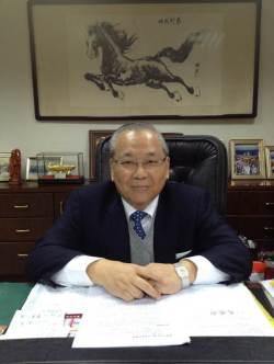 現年72歲的中信金董事顏文隆（圖）接任中信金董事長，他是辜濓松的表弟。圖片來源：中央社資料照片。   