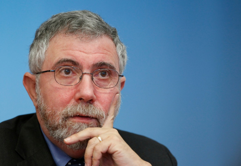 2008年諾貝爾經濟學獎得主、普林斯頓大學經濟系教授保羅‧克魯曼(Paul Krugman)26日在《紐約時報》專欄分析當前經濟看似泡沫化的危機。他認為主因是「金融監管的放鬆」，使得熱錢跨境流動。圖片來源：達志影像/路透社。   