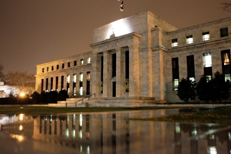 美國聯邦準備理事會（Fed）台北時間週五（18日）凌晨將公布是否升息的決策消息。圖片來源：達志影像/美聯社   
