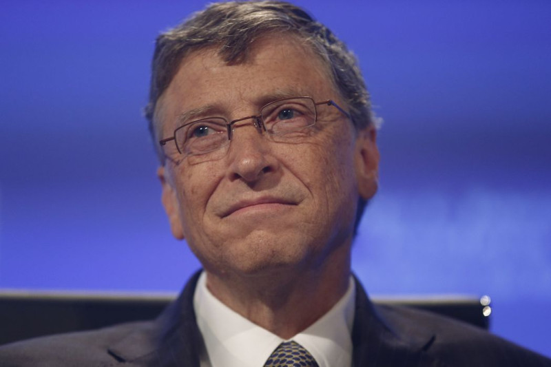美國知名商業雜誌《富比世》公布最新的美國富豪排行榜，微軟創始人比爾蓋茲(Bill Gates)再度蟬聯美國首富。圖片來源：達志影像/美聯社資料照片。   