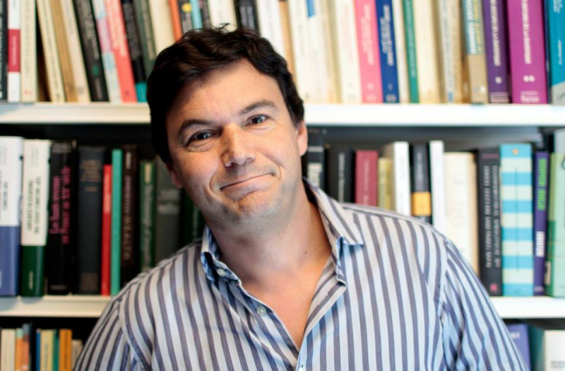 著有暢銷書《二十一世紀資本論》而蜚聲國際的法國巴黎經濟學院教授皮凱提（Thomas Piketty）日前公開謝絕政府頒給代表法國最高榮譽的榮譽軍團勳章。圖片來源：達志影像/路透社   