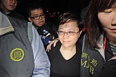 被控索賄的台北市議員賴素如今天在聲押庭上說，可簽切結書保證不會串證，她邊說邊啜泣，最後說「我如果被羈押，我不想活了」痛哭不止。圖:中央社   
