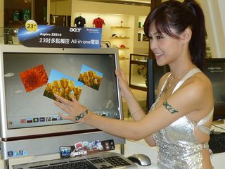 微軟Win 7作業系統23日上市，台灣微軟總經理蔡恩全表示，Win 7在台預購量表現優於預期。(中央社)   