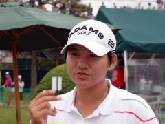 曾雅妮在LPGA西北阿肯色高球錦標賽最後1輪，擊出低於標準6桿的65桿，贏得后冠。圖片：中央社   