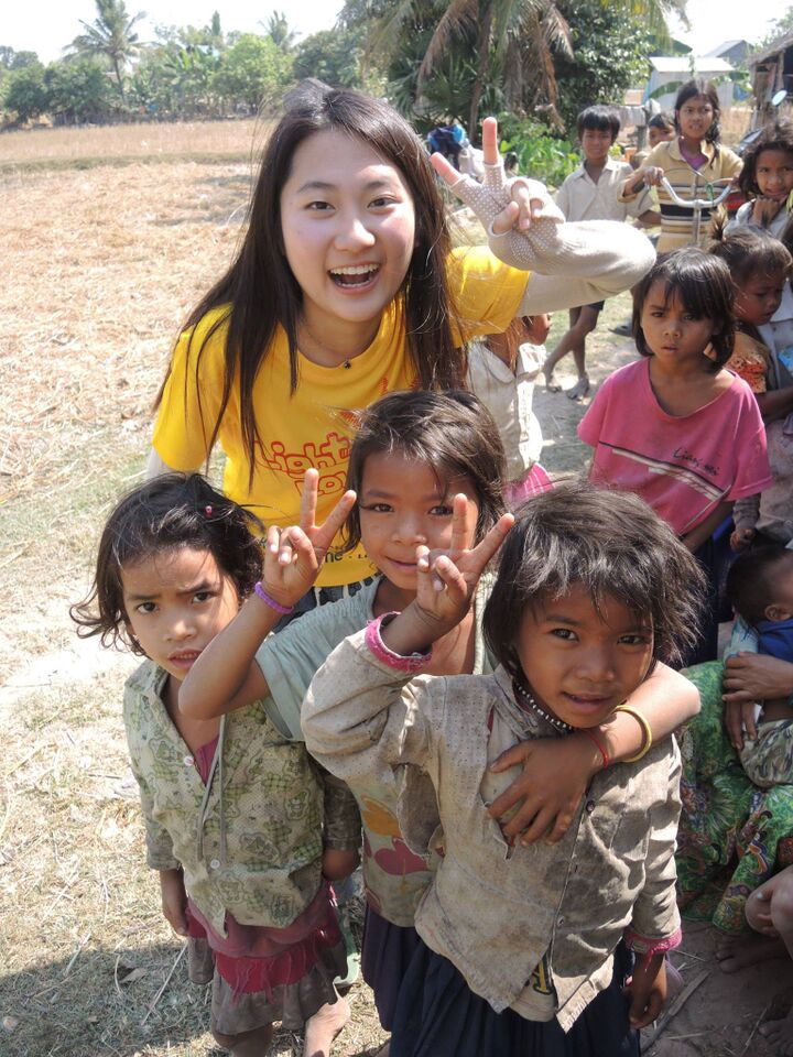 「Light love小太陽」團員希望在3年內「照亮500個柬埔寨家庭」。圖：ETS提供   