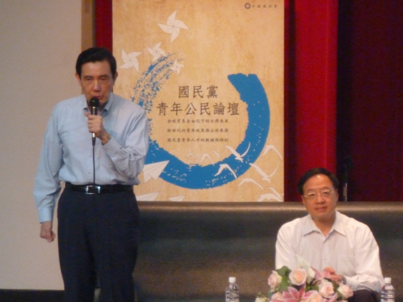 總統兼黨主席馬英九今(20)天下午表示，有關變性手術納健保的意見，將由衛福部研議。圖：謝莉慧/攝   