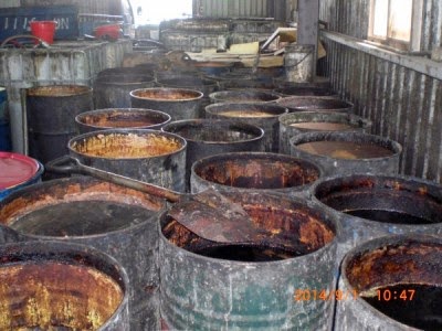 販售黑心餿水油品的強冠公司去年遭裁罰5000萬元，日前已全部繳清罰鍰。圖：中央社資料照片   