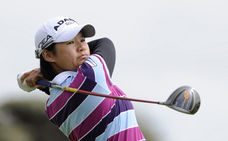 台灣高爾夫球女將曾雅妮，今（13）日在澳洲女子名人賽中贏得冠軍，這項成績讓她的世界排名躍居首位，成為台灣第一位世界高爾夫球球后。資料照片：達志影像/路透社。   