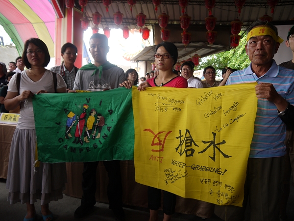 國科會中科管理局28日在彰化縣舉辦2場中科四期轉型的公聽會，了解地方民眾對中科二林園區轉型調整的看法。。圖片來源:台灣農村陣線提供   