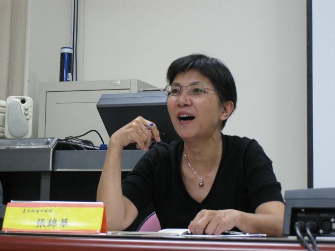 台大新研所教授張錦華表示，NCC修法太慢，有怠惰之嫌。圖：林朝億/攝   