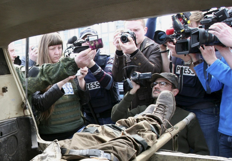 前往戰地採訪的記者風險極高。圖片來源:達志影像/路透社資料照片   
