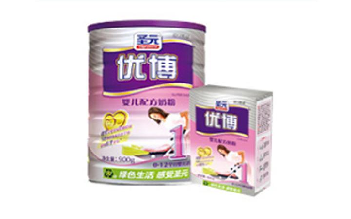 中國湖北省有3名女嬰同時出現性早熟的案例，且都食用了聖元的奶粉。圖片擷取自聖元網站   