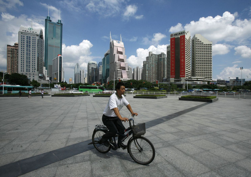 中國一項調查指出，全中國創造財富最快的城市為深圳。圖片來源：達志影像/路透社。   