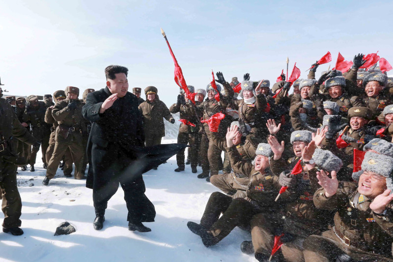 金正恩領導的朝鮮政府積極進行核武擴張，已造成亞洲安全威脅。圖片來源：達志影像/路透社   