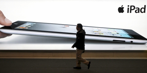 中國深圳唯冠科技公司已就蘋果公司侵權銷售iPad，向全國多地工商部門投訴，一些地方已經採取查處行動，如果規模太大，iPad全球銷售都會受到影響，(圖片來源:達志影像/美聯社。)   