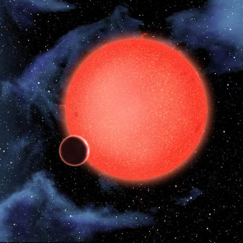 美國哈佛-史密森天體物理學中心（Harvard-SmithsonianCentre forAstrophysics）的研究人員證實，第一顆人類發現具大氣層的「超級地球」系外行星GJ 1214b，其實是個高溫的水世界。圖片來源：翻攝自網路。   