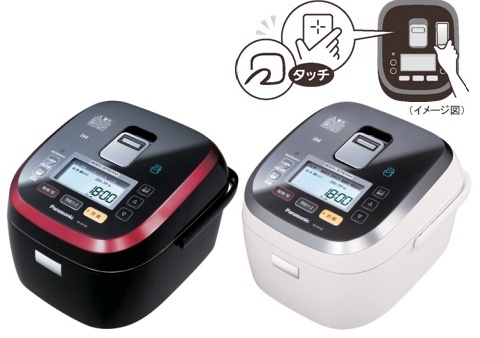 日本松下宣布，6月份要推出首款可用智慧型手機煮飯的電鍋。圖片來源：翻攝自松下官網。   