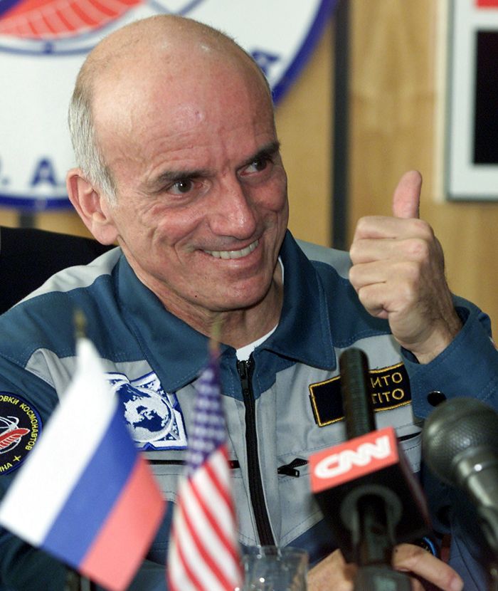 2001年首位太空遊客、富豪丹尼斯蒂托（Dennis Tito），將再宣布新的太空旅行計畫。圖片來源：達志影像/路透社資料照片。   