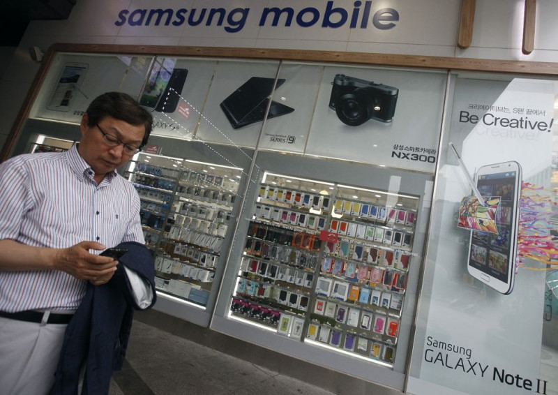 三星電子（Samsung Electronics）宣布，自7月1日起將停止原有的音樂及電子書下載服務。圖片來源：達志影像/路透社資料照片   