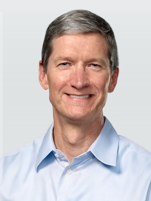 蘋果19日宣布將發放股息及進行股票回購計畫，加上新iPad的熱銷，讓19日蘋果的股票首次突破600美元大關。圖片為蘋果CEO庫克(Tim Cook)圖片來源：翻攝自蘋果官網。   