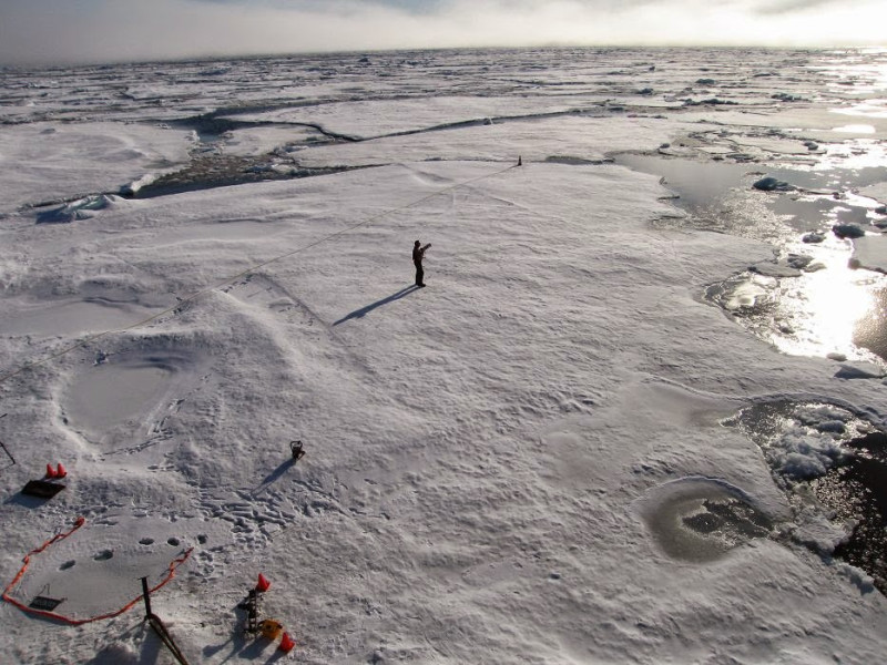 根據一項分析報告，2100年地球將增溫攝氏2.7度，全球暖化現象將導致冰河與冰原融化。圖片來源：達志影像/路透社資料照片   