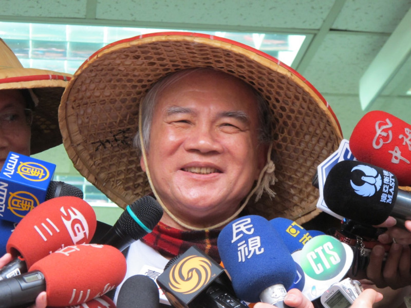 民進黨前主席林義雄22日展開反核四禁食活動。圖：新頭殼資料照片   