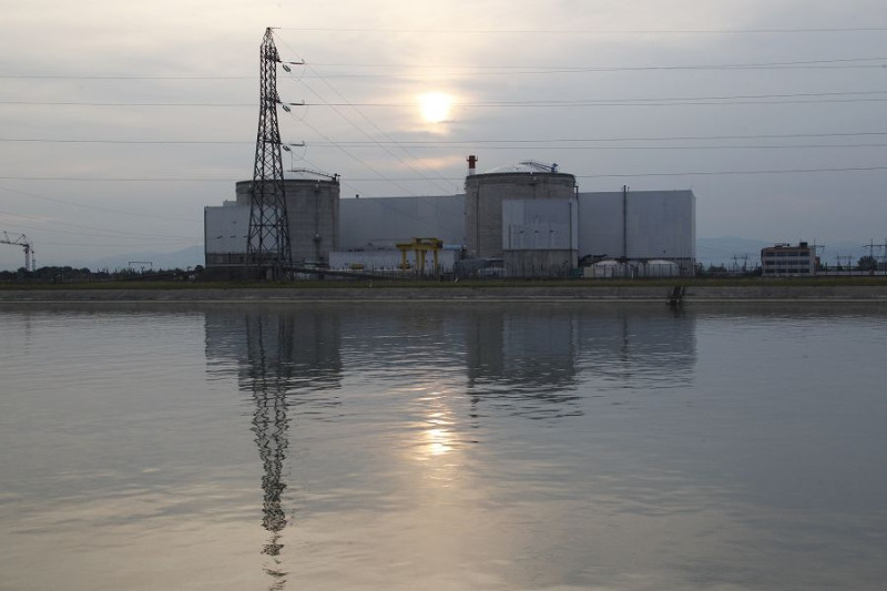 法國上萊茵省費森翰（圖）核電廠於法國時間週三（5日）下午傳出蒸氣外洩意外。圖片來源：達志影像/路透社。   